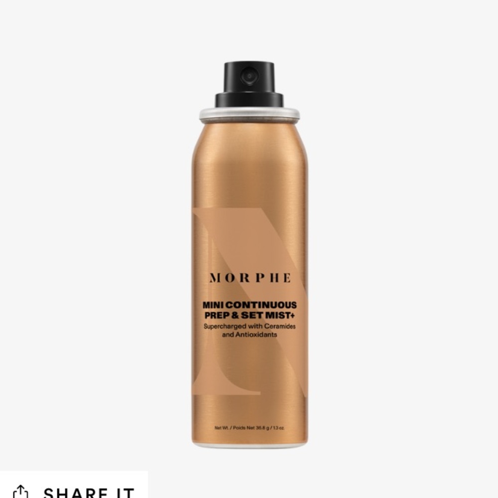 Morphe Mini Continuous Prep & Set Mist+ - Picture 3 of 10